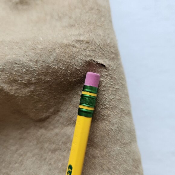 Steve Madden Vintage Y2k Genuine Leather Faux Shearling Long Coat Penny Lane - Picture 11 of 16